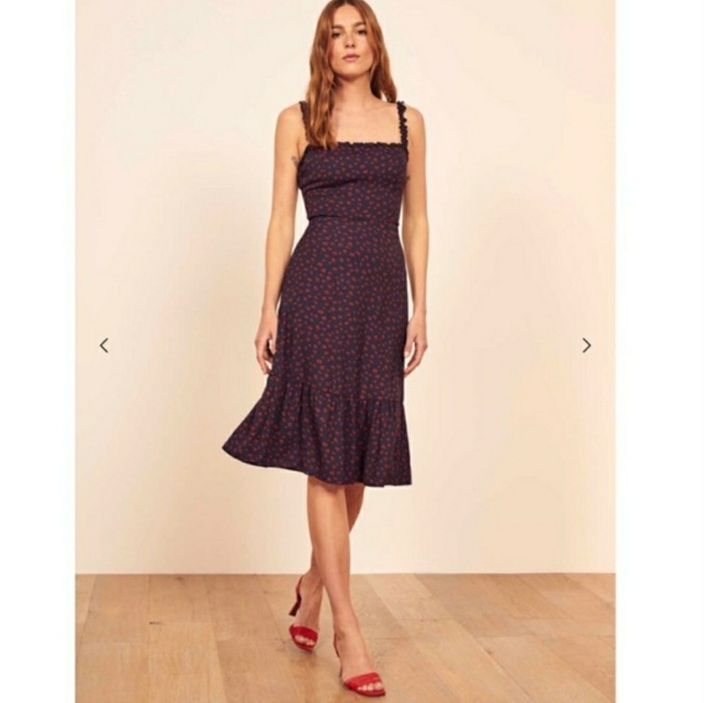 Reformation Granada Virgil midi dress